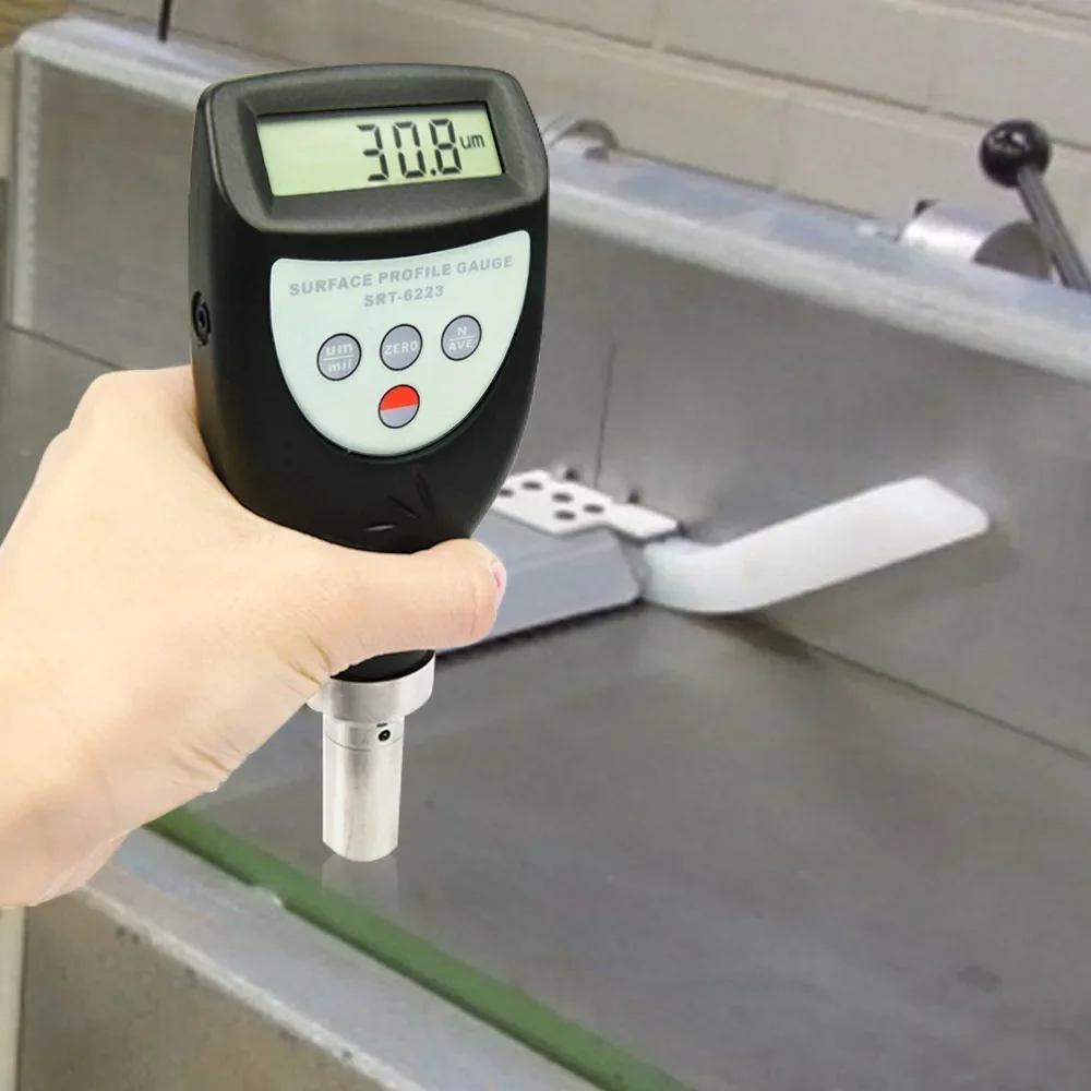 SRT-6223 Digital Surface Profile Gauge Roughness Tester Meter W/ 0~800 Um Measuring Range 3
