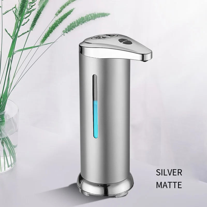 2PCS Automatic Soap Dispenser For Kitchen Touchless Automatic Sensor Hand Sanitizer Soap Dispenser For Hand Soap / Dish Soap