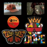 Custom Embroidery Patches – Personalized Iron-On Logo Patches for Clothing, Caps & DIY Crafts (Min Order 10 Pieces) - Image 5