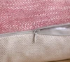 1 Pillowcase And 1 Pillow Core 35x60cm Embroidered Pillow With Hidden Zipper Set 5
