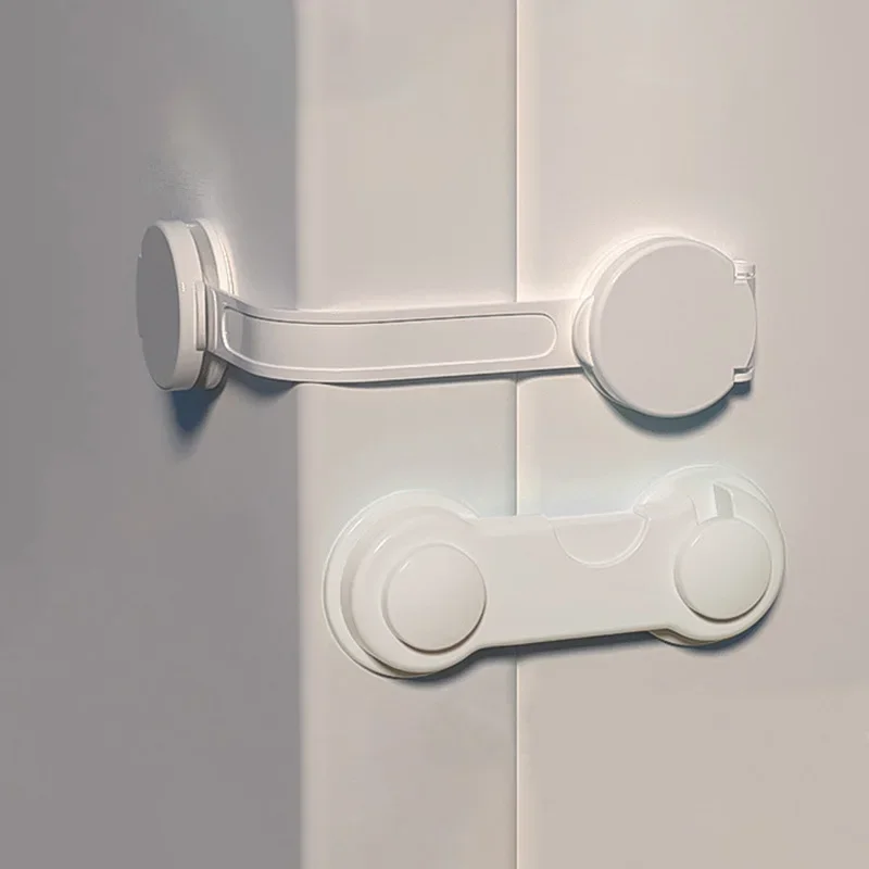 Multi-function Security Protection Locks Baby Safety Cabinet Drawer Door Buckle Home White Toilet Refrigerator Lock 5Pcs/Lot cabinet lock,child lock,safety lock,refrigerator lock,refrigerator door lock
