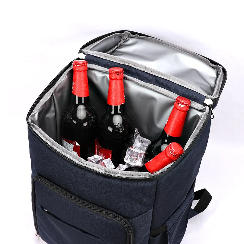 

Portable Foldable Outdoor Picnic Bag, Waterproof Lunch Box, Cooler for Food Delivery, Camping Supplies, Beach Travel, Hiking