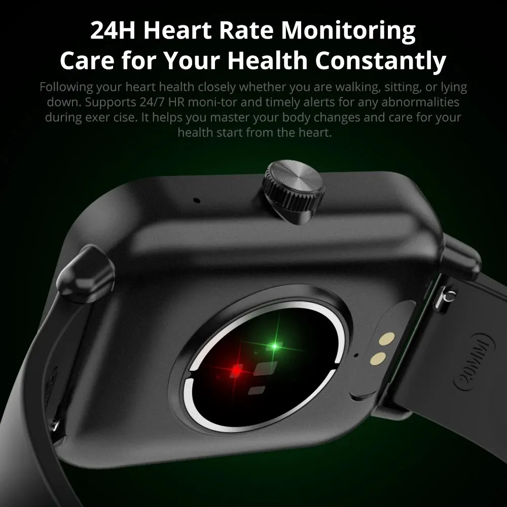 COLMI P81 chiamata vocale Smart Watch Ultra 1.9 ''schermo HD 24H Health Monitor 100 + modalità sportive 200 + Watch Faces Smartwatch - immagine 5