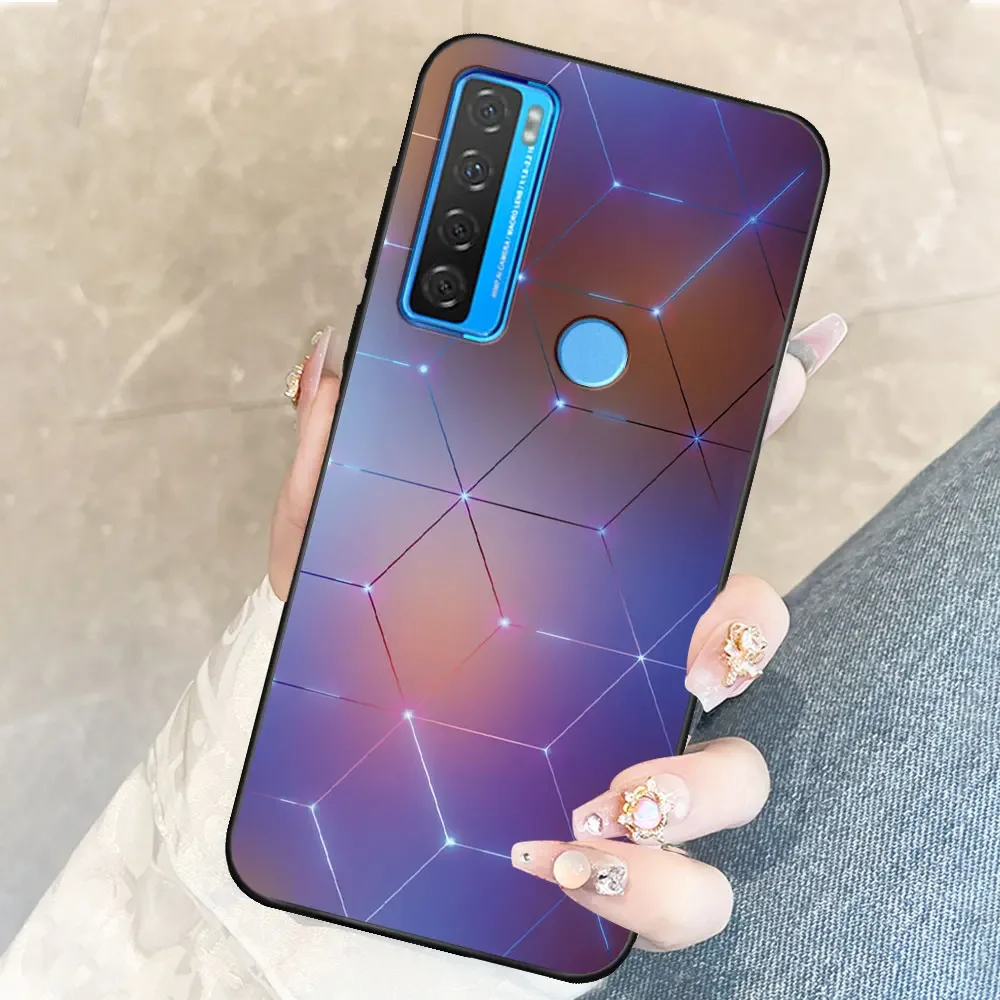 Luxurious TPU Soft Silicone Marble Animal Phone Case - Shockproof Bumper Shell