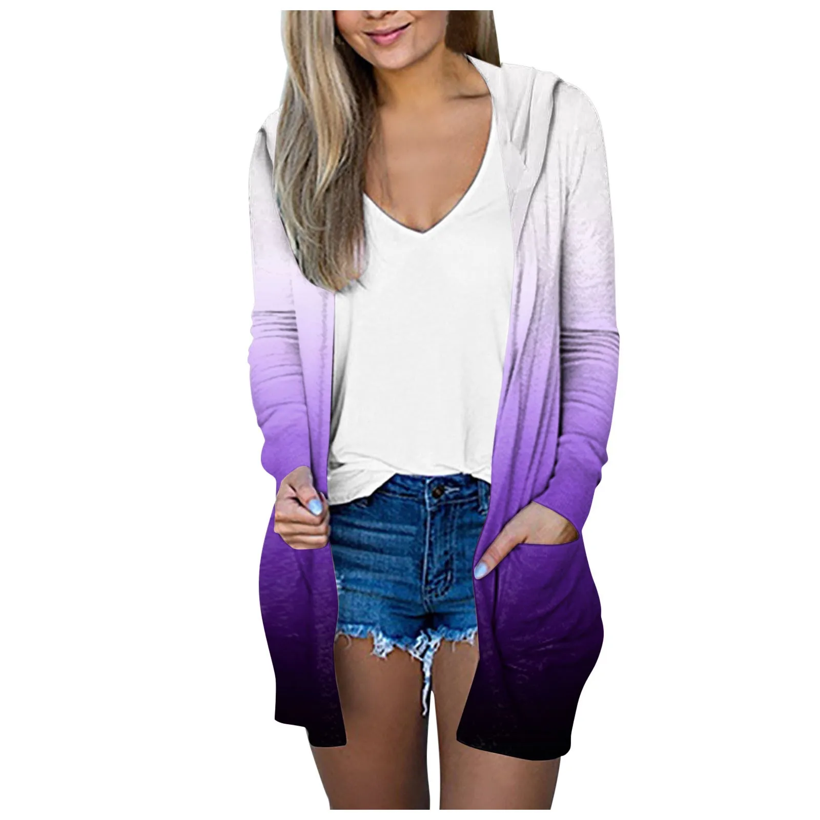 Trendy Plus Size Autumn Cardigans for Women with Pockets and Long Sleeves 7 S7c5f964f91eb481f908914815dba9c56H Trendy Plus Size Autumn Cardigans for Women with Pockets and Long Sleeves