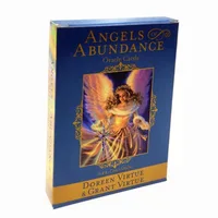 Angels Of Abundance Oracle Cards Full English 44 Cards Deck Tarot Mysterious Divination Family Friend Party Board Game 1