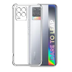 Shockproof Clear TPU Soft Silicone Phone Case - Airbag Protection Back Cover for Realme 10 Pro+ (FSKS)