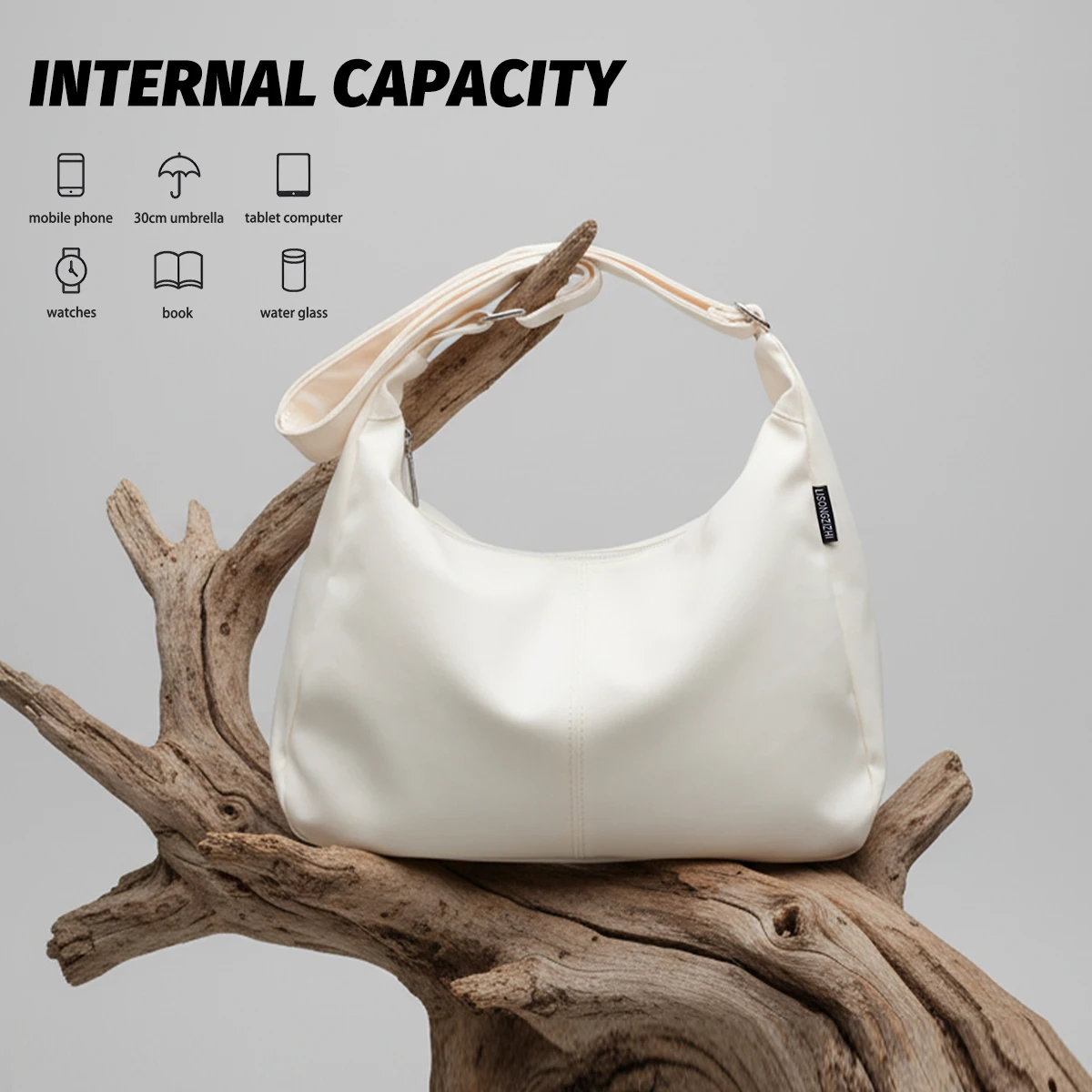 New Lightweight Crossbody Bag for Women, Casual Shoulder Bag for Going Out, Retro Commuter Large Bag for Female College Students, Suitable for Classes, Shopping, Hiking, and Trekking