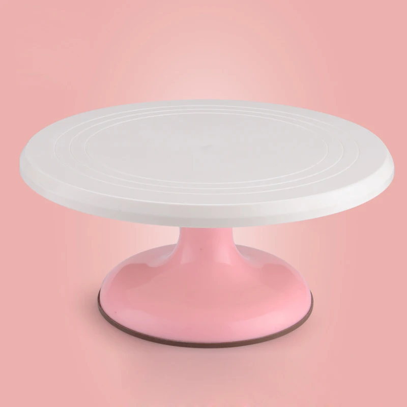 Multiple Size Cake Turntable Revolving Rotating Cake Decorating Stand with  Non-Slip Silicone Bottom - AliExpress