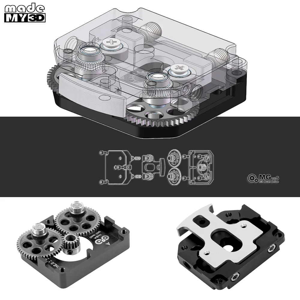 All-Metal Extrusora Upgrade, Ender 3 v2 FLSUN,