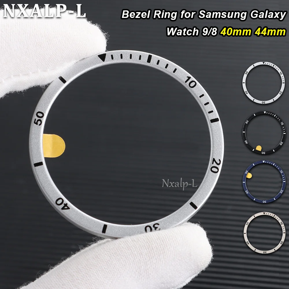 Elegant Time/Speed Scale Metal Bezel Ring Cover – Protective Watch Frame Accessory