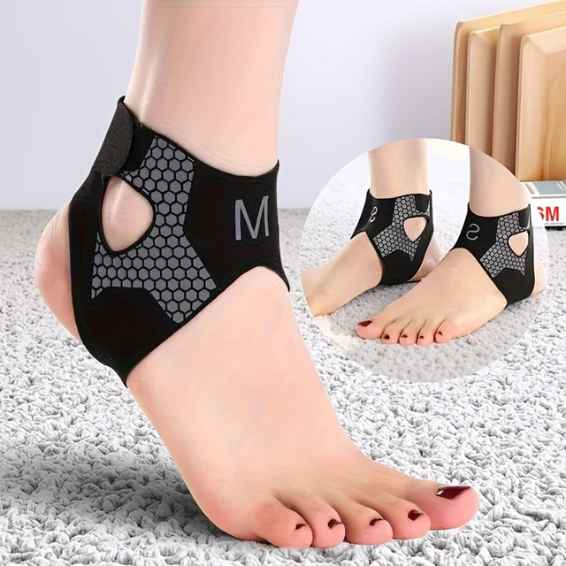 Support de cheville ultra-fin et respirant pour hommes et femmes, haute élasticité, adapté aux sports comme le basketball, le football et la course à pied 1