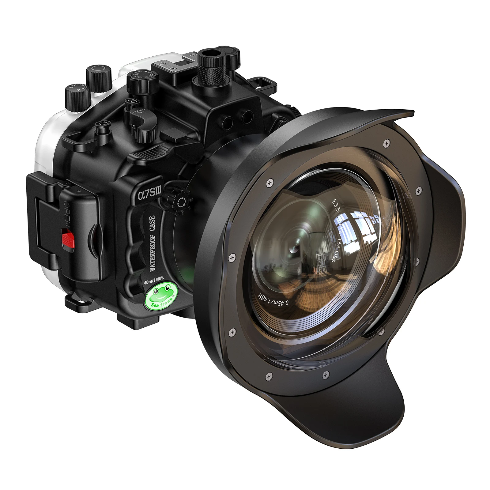 Seafrogs Scuba Diving Custodia Per Fotocamera Cover Per Sony A7Siii Fe 24-105 F4 Fe 2.8/24-70 Gm Iii Custodia Per Fotocamera Accessori Fotografici