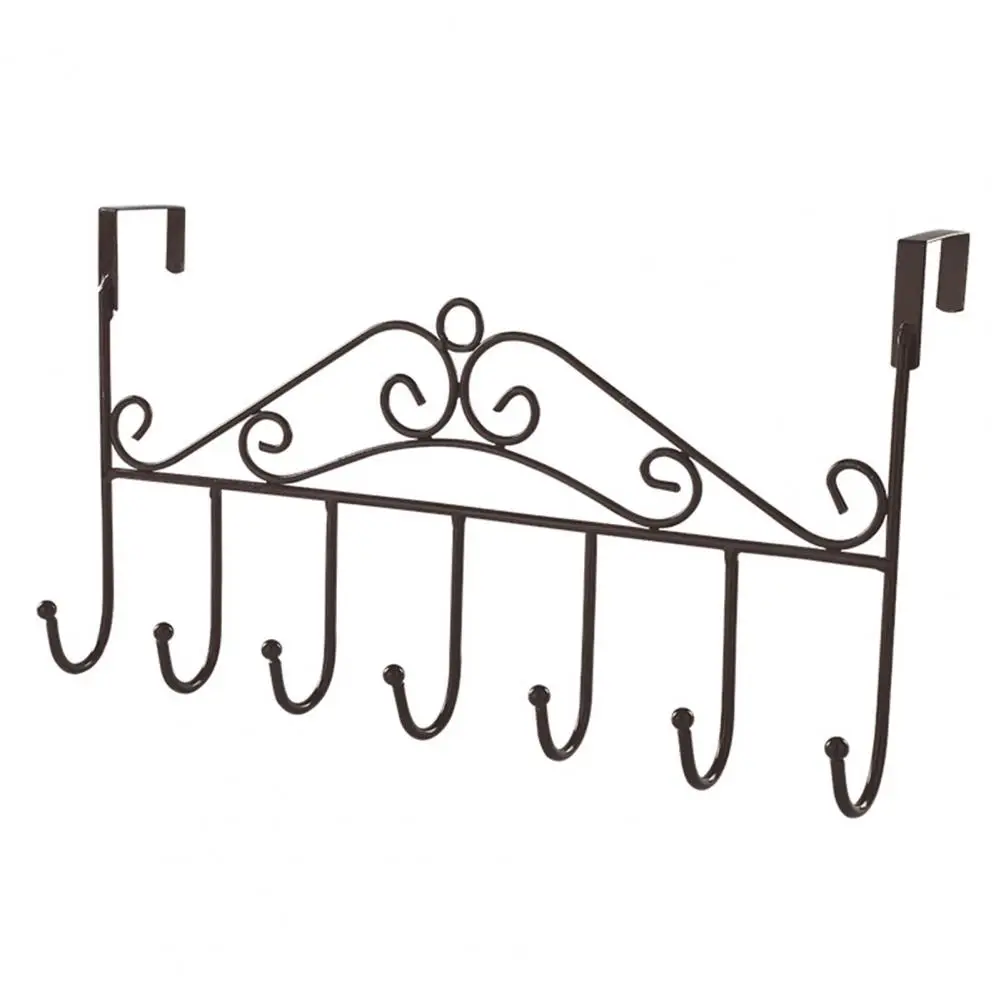 Practical Hanger Hook Lightweight Door Hook Sturdy No Punching Hanger Hook  Space-saving 3