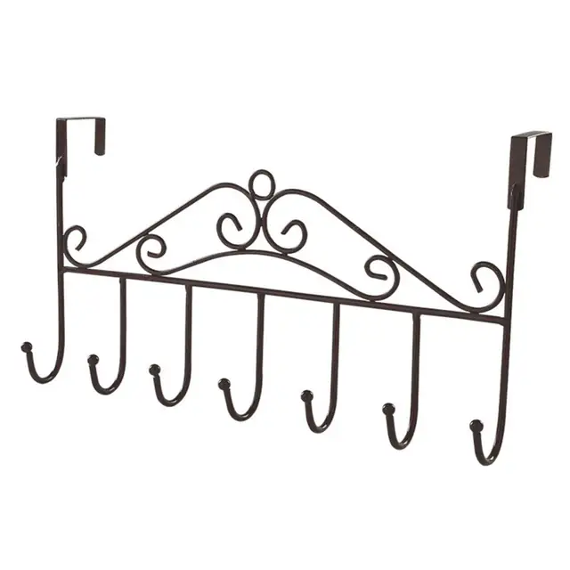 Practical Hanger Hook Lightweight Door Hook Sturdy No Punching Hanger Hook  Space-saving 3