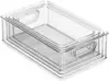 Refrigerator Organizer Bins - Plastic Pantry Organization and Storage Baskets - Stackable Food Fridge Organizers 4