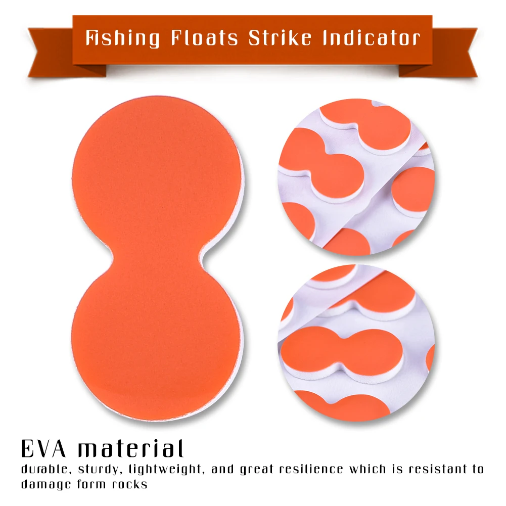 24Pcs EVA Fly Fishing Floats Strike Indicator Tackle Accessories