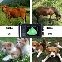 Ultrasound Scanner Veterinary for Pregnancy,Vet Digital Portable B-Ultra Sound Scanner 8 Color Panels for Animals Pregnancy Test 2