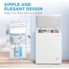 Midea MRC050S0AWW Chest Freezer, 5.0 Cubic Feet, White 6