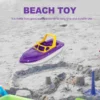 Speedboat Toy Boats for Pool Water Table Toys Sailing Playthings Plastic Race Remote Control Tub Toddler Outdoor Sand Beach Toys 2