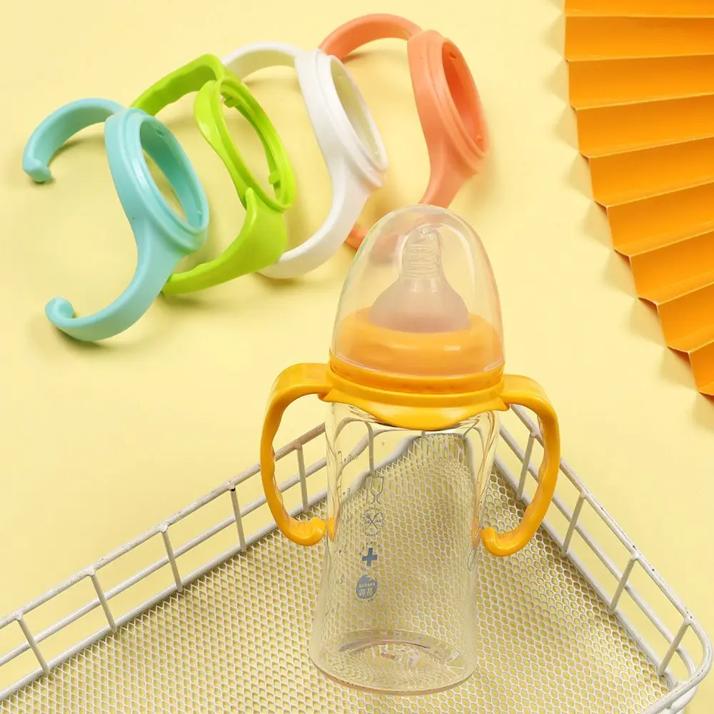Natural Wide Mouth Hand Shank Baby Feeding Bottles Bottle Grip Handle Accessories 7 Styles