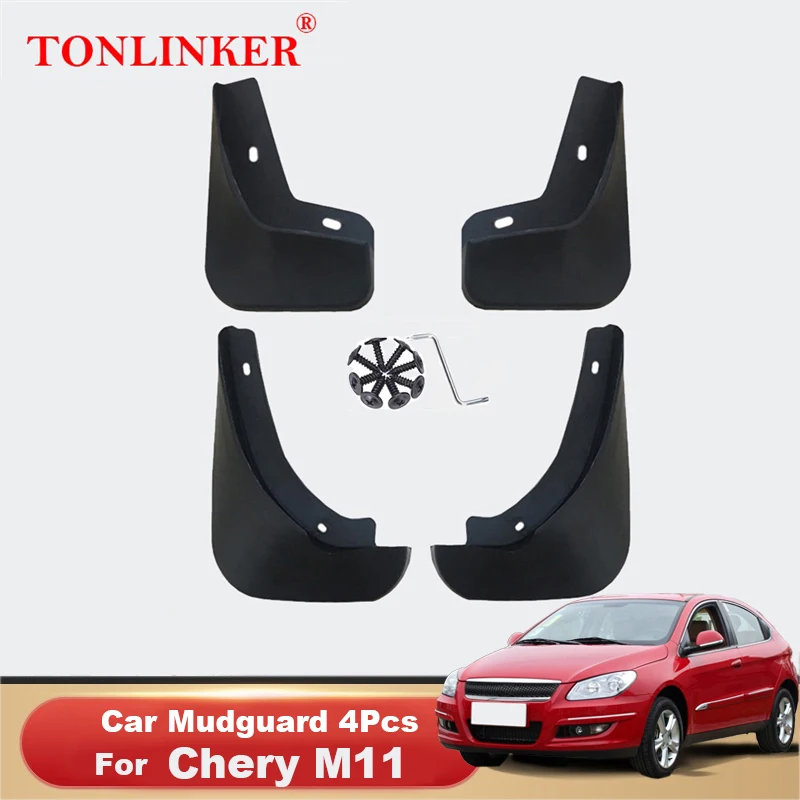 

4 шт., брызговики TONLINKER для Chery M11 A3 2010-2016