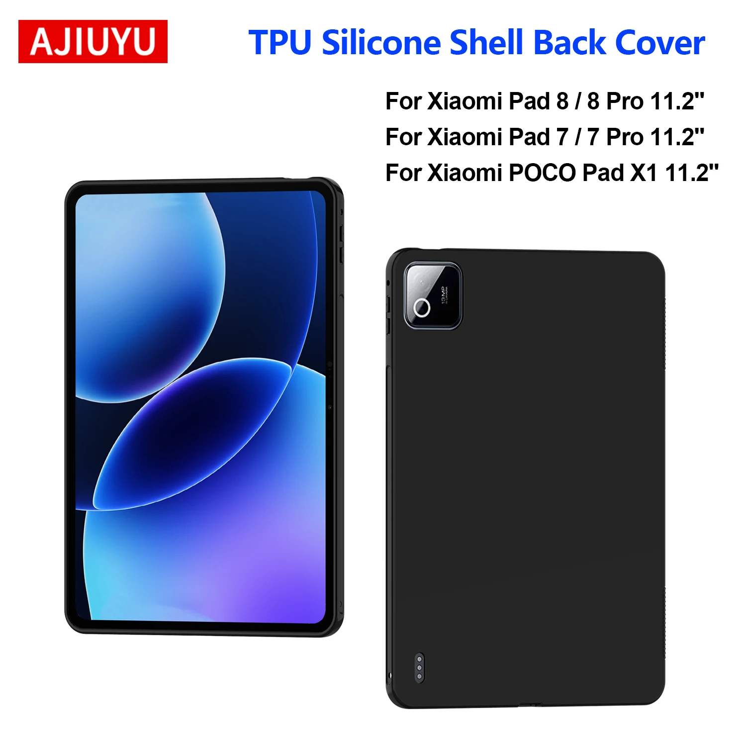 Premium TPU Silicone Protective Tablet Cover - Soft Case