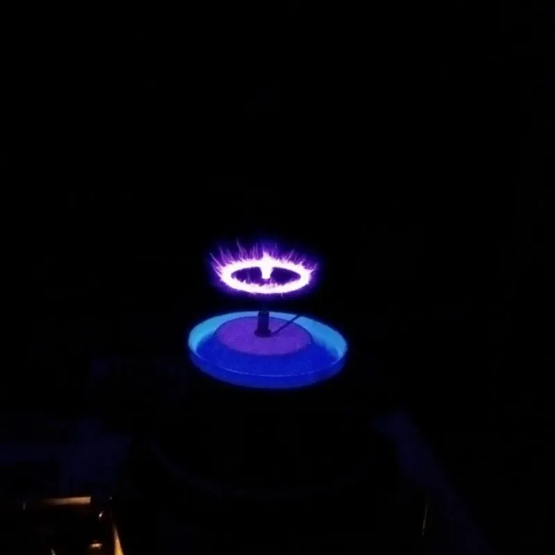 B-M Micro Music Tesla Coil Speaker Cool Artificial Lightning Arc Generator Experimental Metal Small Toy Model