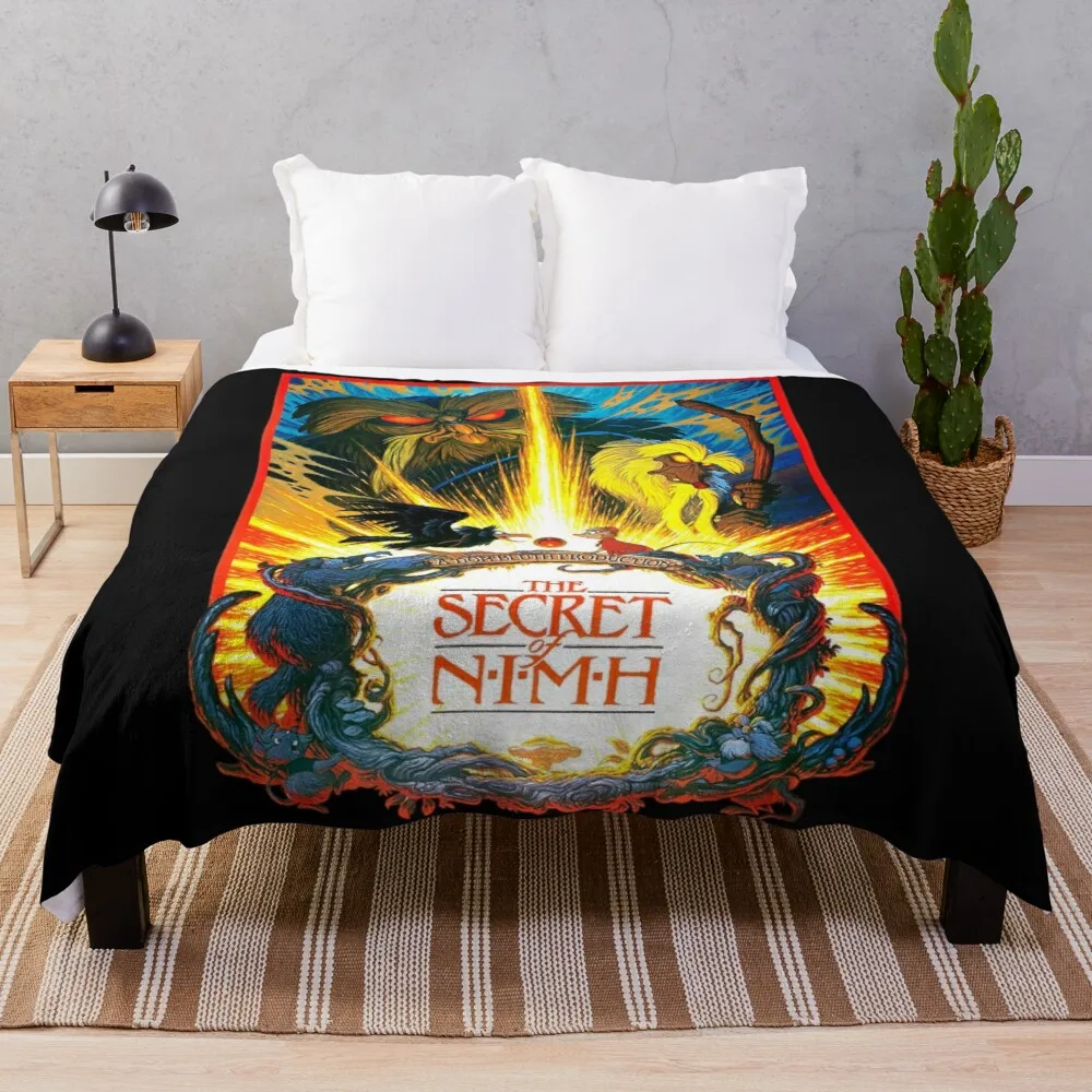 The Secret Of Nimh Throw Blanket Decorative Bed Blankets Sofas