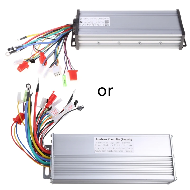 

48-72V 1500W 4 In 1 E-Bicyle Scooter Brushless Intelligent Dual Modes Controller D5QD