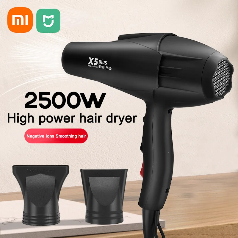 Xiaomi Mijia 2500W Professional Hair Dryer High Power Hair Salon Home Use Anion Electric Blow Dryer Fast Dry Hair Styling Ladies