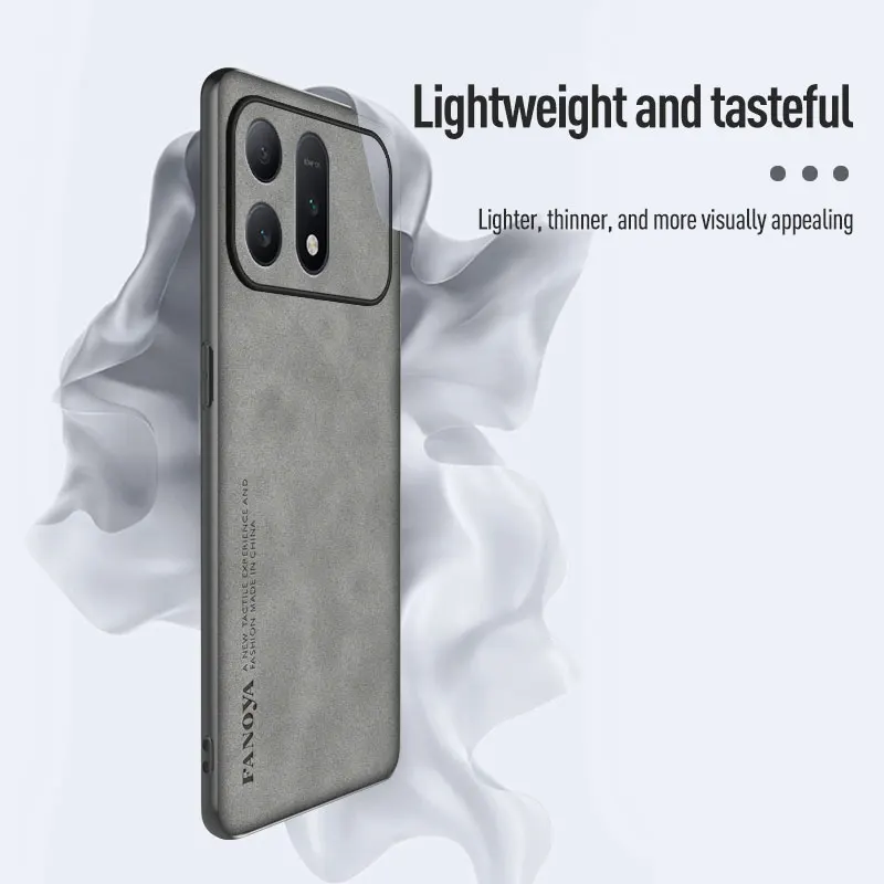 Luxury Sheepskin Leather Protective Back Case