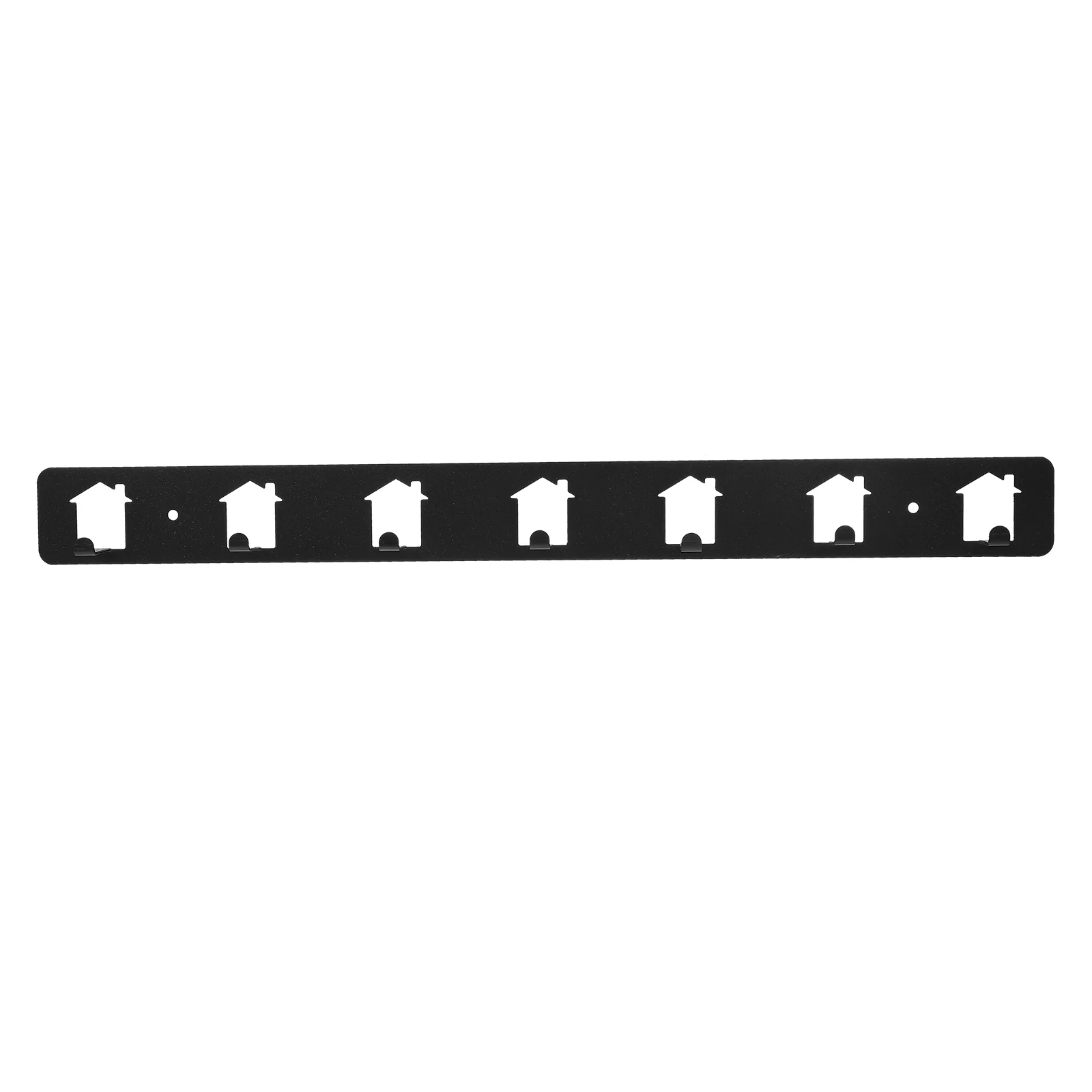 

Wall Mounted Hanging Holder Metal 7-Hook Hanger for Hat Towel Robes Keys