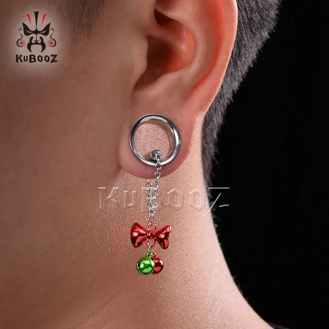 Bouchons D'oreille Tunnels En Bois Et Coquillage KUBOOZ - Piercing Bijou, Tailles 8mm à 25mm