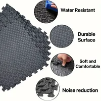 4-20PCS Home Gym Stitched Activity Mat EVA Foam BPA Free Waterproof Floor Mats Non-slip Quiet Kids Activity Play Mats Home Decor 2