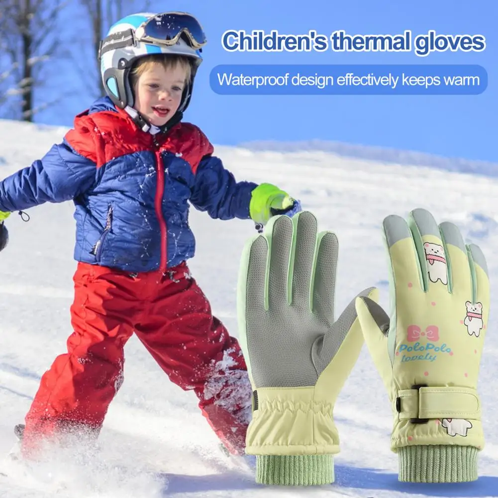 Ki Gloves Women Warm Winter Waterproof Skiing Snowboard Gloves Snowmobile Riding Motorcycle Outdoor Snow Gloves 2023 New 2021 winter warm gloves women snow ski gloves snowboard skiing gloves motorcycle riding bike winter touch screen gloves men blue