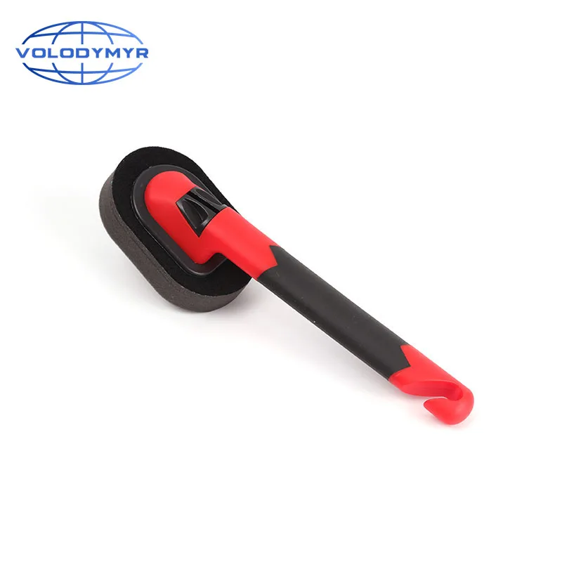 

Car Wash Sponge Brush Wheel Tire with Replaceable Sponge and Long Handle for Auto Cleaning Clean Detail Detailing Washing Brush