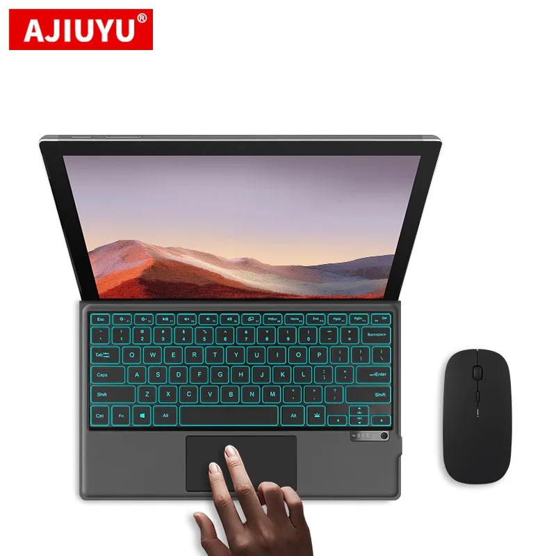 

Magic Keyboard For Microsoft Surface Pro 7 6 5 4 Pro7 Pro6 Pro5 Pro4 Bluetooth Keyboard Case Cover Wireless Tablet Laptop 12.3"