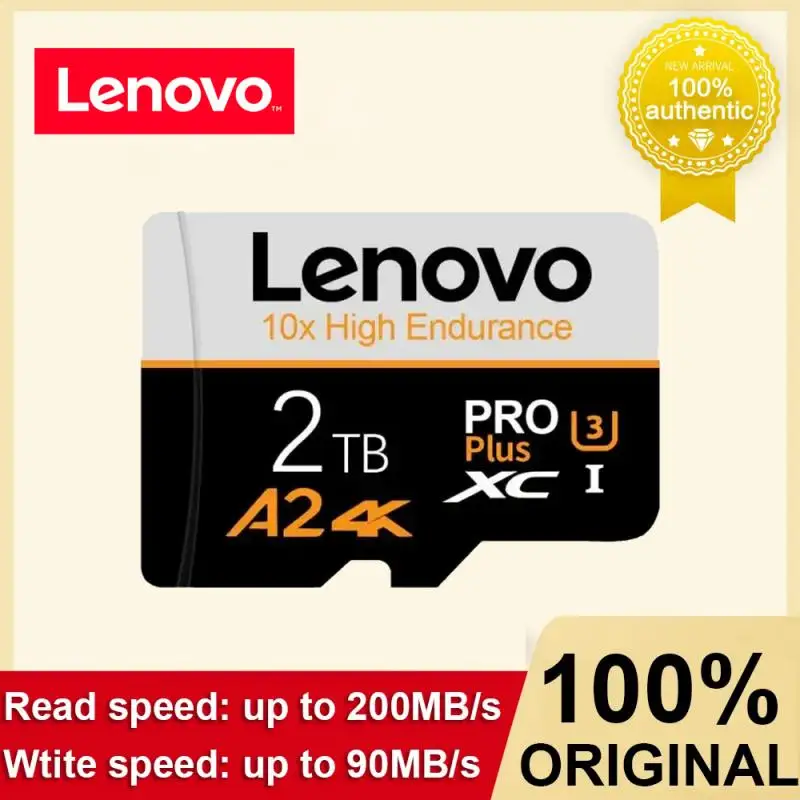 Lenovo 2Tb Micro Tf Sd Card Flash Memory Card 1Tb 512Gb Uhs-1 Sd Card Mini Sd Memory Card 256Gb 128Gb Per Fotocamera Del Telefono Nintendo