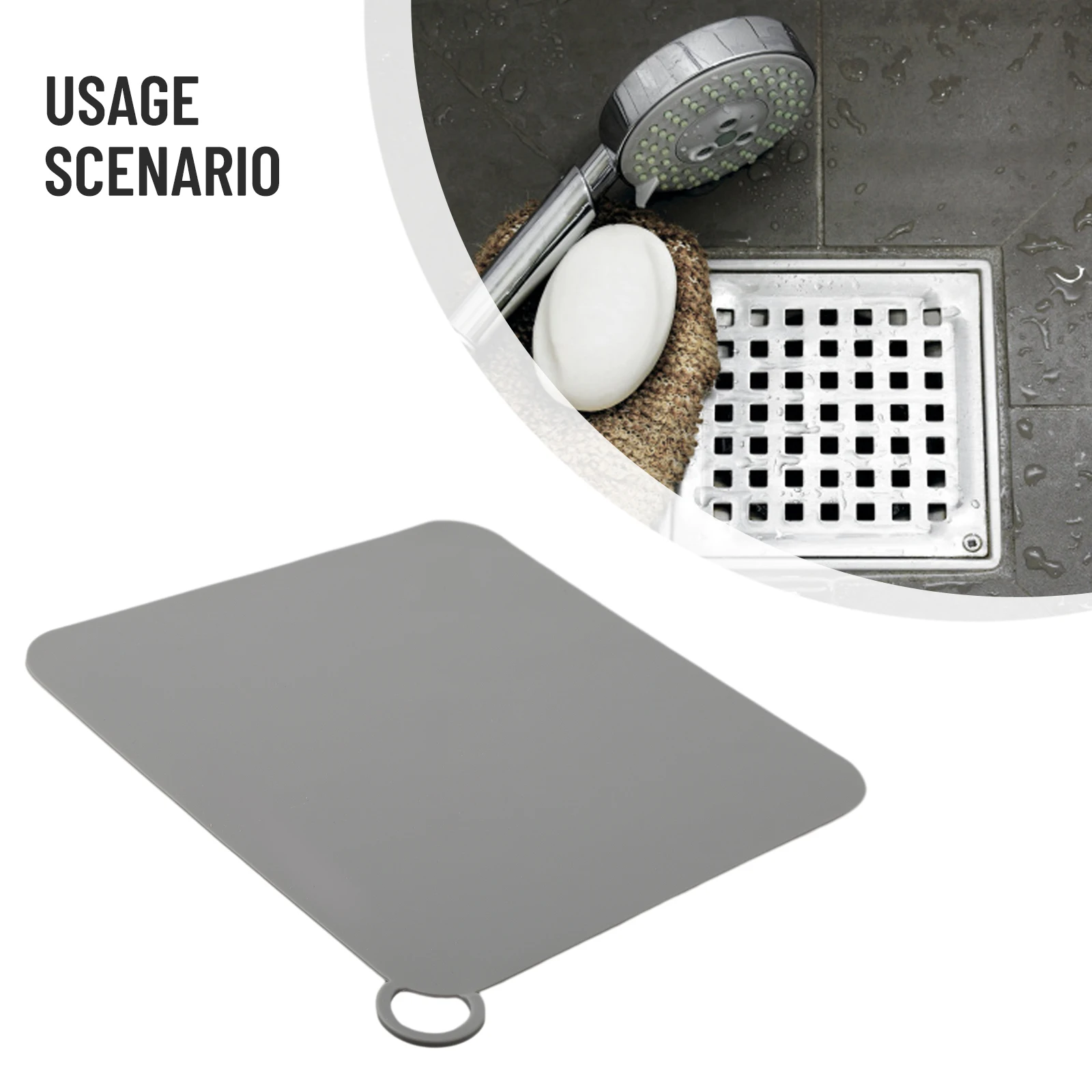 Silicone Floor Drain Deodorant Cover Universal Bathroom Deodorant Insect Proof Seal Cover for Floor Drain Sink Bathroom Shell