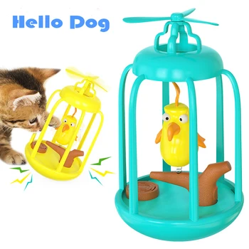 Birdcage Windmill Turntable Sounds Funny Cat Toys Original Interesting Tumbler Puzzle Bird Interactive Swing Chasing Pet.jpg