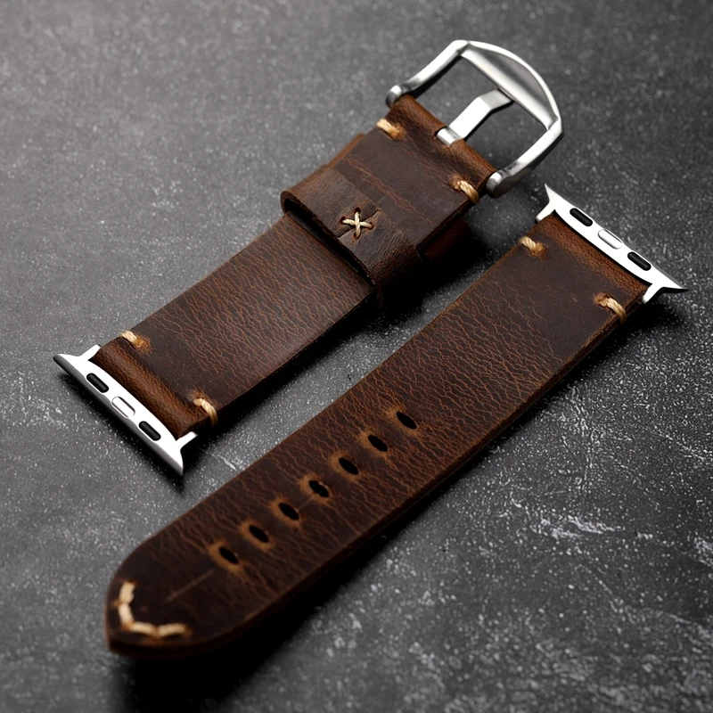 Premium High-End Italian Genuine Leather Handmade Strap Bracelet
