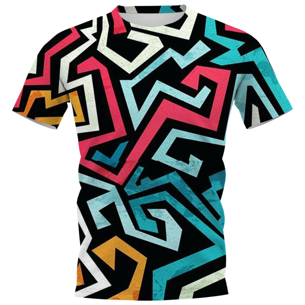 

Funny Graffiti Harajuku T Shirt For Men Coconut Tree Print Shirts Street Trend Short Sleeve Top Casual O-neck Oversized Pullover
