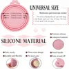 Pet Food Can Lids Foods Canned Scoop Universal Silicone Cap Covers Reusable Cat Wet Food Spoon Most of Standard Foods Cans Tops 4