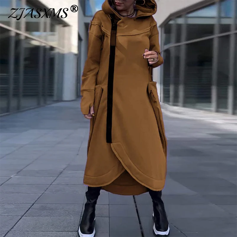 Y2K Clothes Women Winter Solid Color Hoodies Dress Autumn Long Sleeve Zipper Cardigan Dress Casual Pocket Irregular Long Dresses - AliExpress 200000345 Y2K Clothes Women Winter Solid Color Hoodies Dress Autumn Long Sleeve Zipper Cardigan Dress Casual Pocket Irregular Long Dresses - AliExpress 200000345