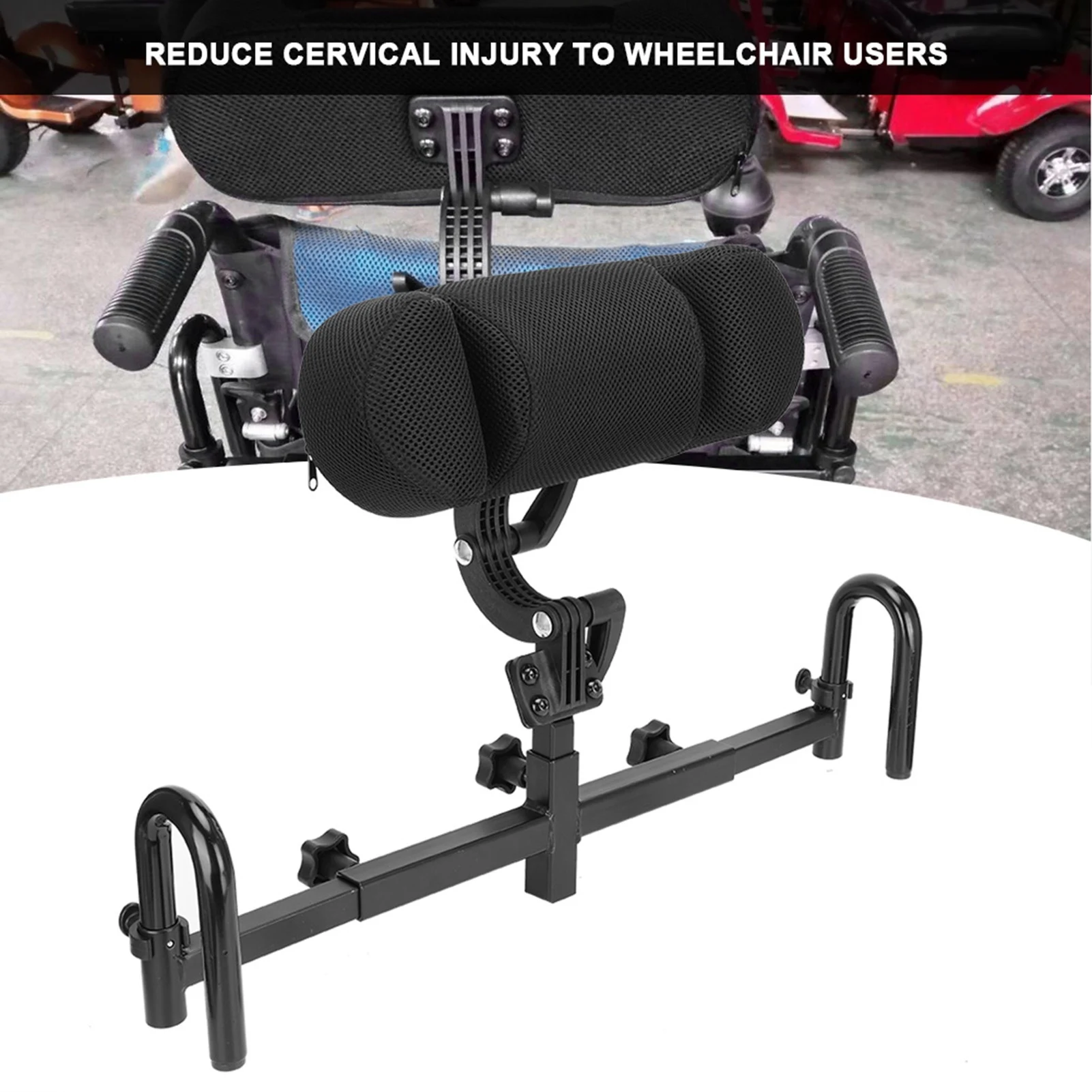 Adjustable Wheelchair Headrest Cushion  Support Wheelchair Neck Support Wheelchair  Cushion Wheelchair Headrest Cushion 4