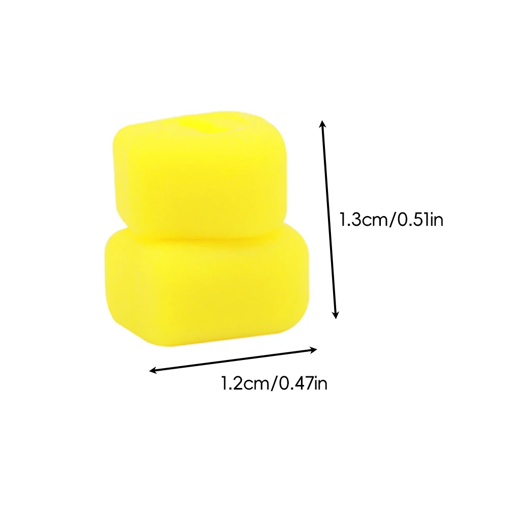 10Pcs Double Corn Shaped Boilie Bait Carp Bait Pop Up Boilies Hair Rig Stops Carp Barbel Fishing Tackle for Making Boilies