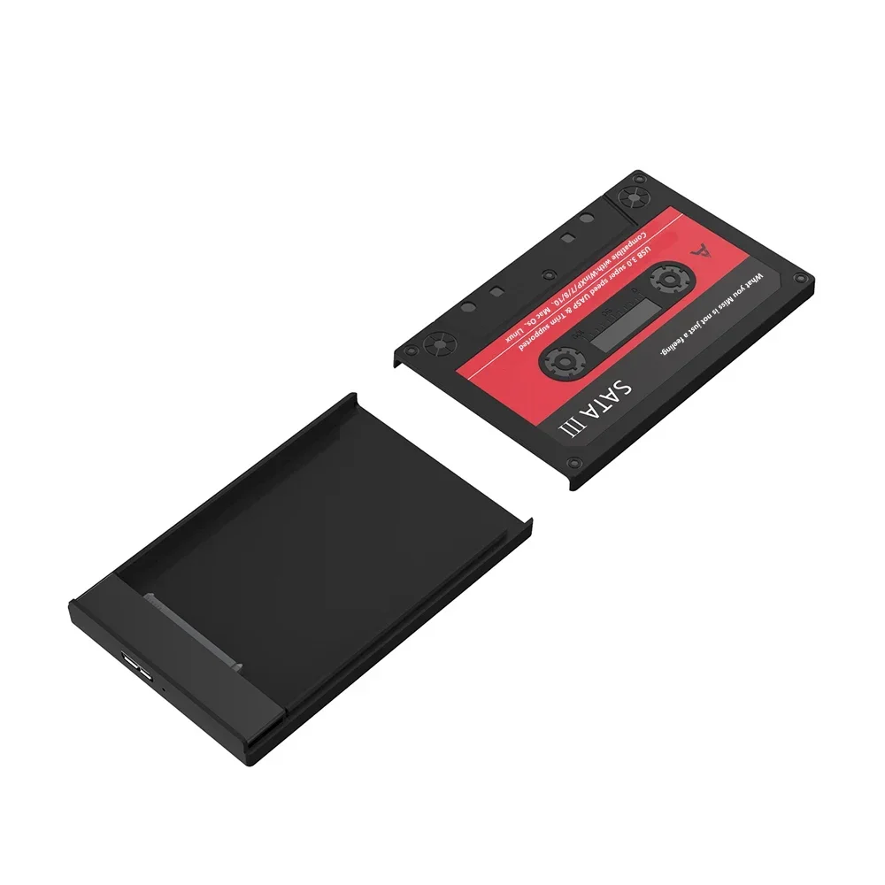 External Hard Drive Enclosure USB 3.0 SATA 5Gbps HDD & SSD UASP for PC Notebook