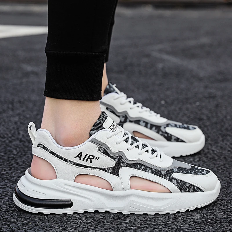 

Damyuan Lightweight Breathable Casual Men's Shoes Comfortable Non-slip Walking Shoes Outdoor Fashion Sandals Plus Size Footwear