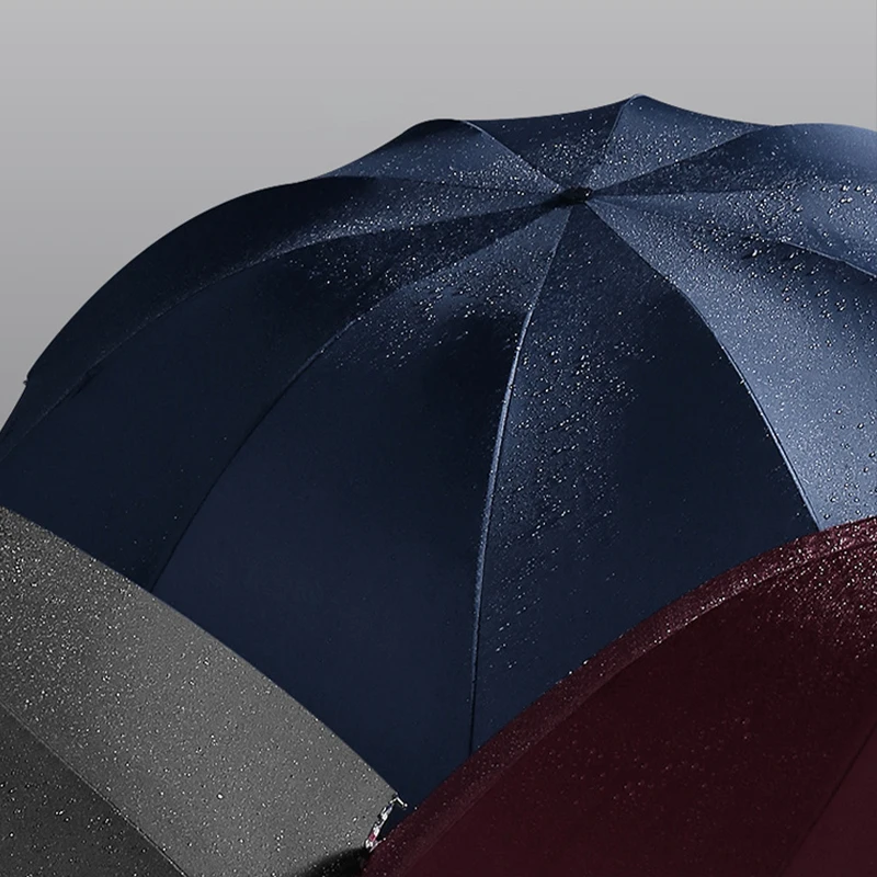 Meichoon UPF50+ Regenschirm Mit Handtasche - Winddicht & UV-Schutz